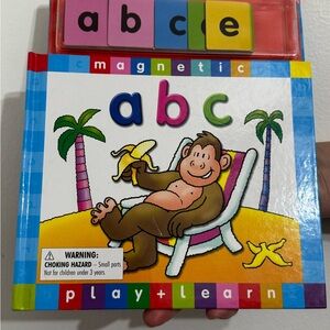 Magnetic ABC Play & Learn Book - Multicolor
